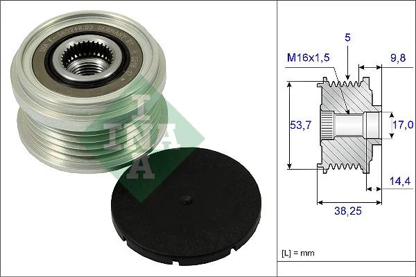 Alternator Freewheel Clutch